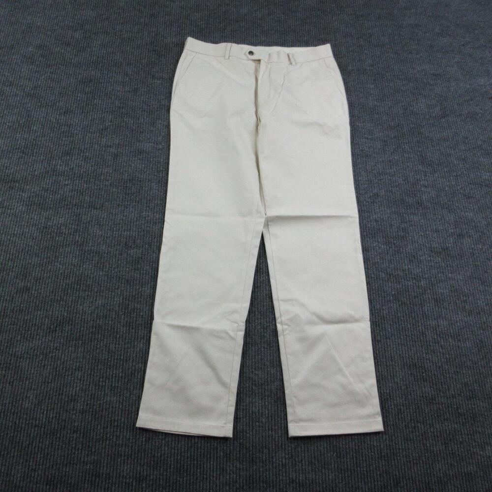 Charles Tyrwhitt Pants Mens 34W 32L Cream Chino Classic Fit Ultimate 34x31* NWT